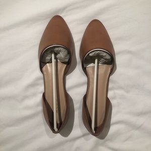 BRAND NEW Aldo pointed-toe faux leather flats
